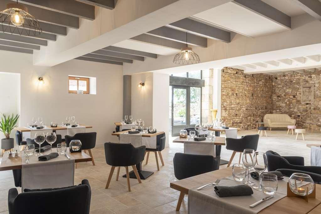 Le Manoir De Pierre Levee, The Originals Collection Hotell Tournon-Saint-Martin Restaurang bild